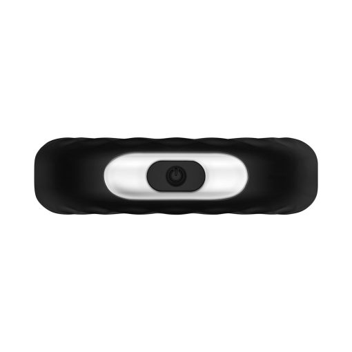Forto F-15 Rechargeable Silicone Vibrating Cockring Blue - Image 3