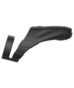 Forto F-48 Rechargeable Silicone Perineum Vibrating Double Cockring Black