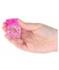 Powerbullet Vibrating Cockring Butterfly Pink