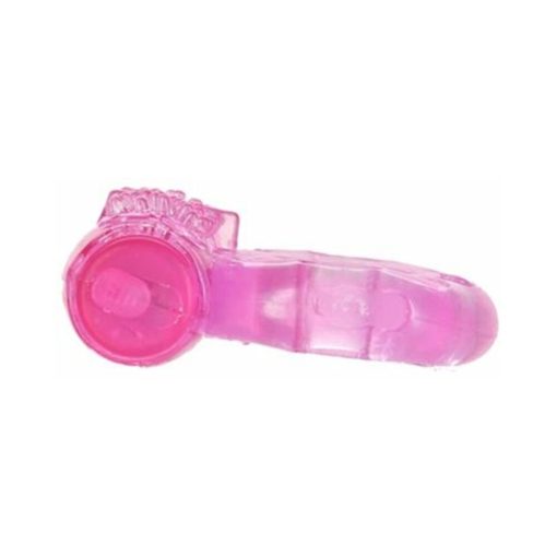 Powerbullet Vibrating Cockring Butterfly Pink - Image 5