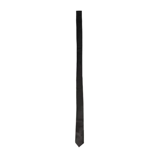 Ouch! Black & White Satin Bondage Tie Black - Image 3