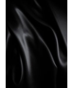 Ouch! Black & White Satin Bondage Tie Black