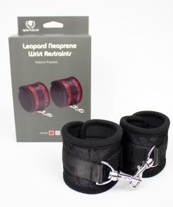 Spartacus Wrist Restraints Neoprene Black