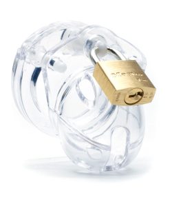 Mini Me Clear Male Chastity 1.25" Length