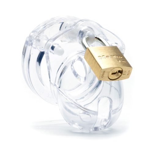 Mini Me Clear Male Chastity 1.25" Length - Image 3