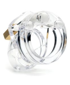 Mini Me Clear Male Chastity 1.25" Length