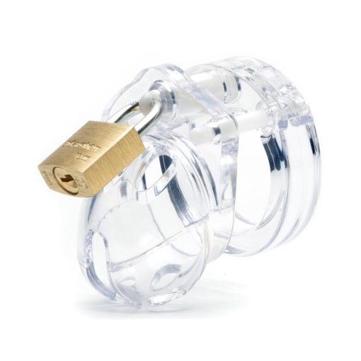 Mini Me Clear Male Chastity 1.25" Length - Image 5
