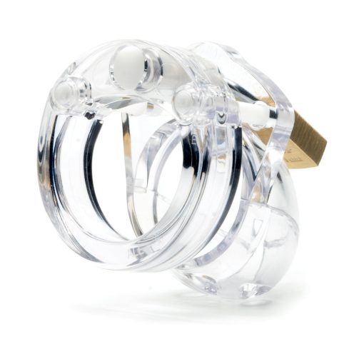 Mini Me Clear Male Chastity 1.25" Length - Image 6