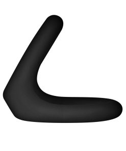 Forto F-22 Liquid Silicone Cock & Ball D-Ring Small Black
