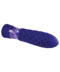 Evolved Raver Light-Up Rechargeable Silicone Bullet Vibrator Purple