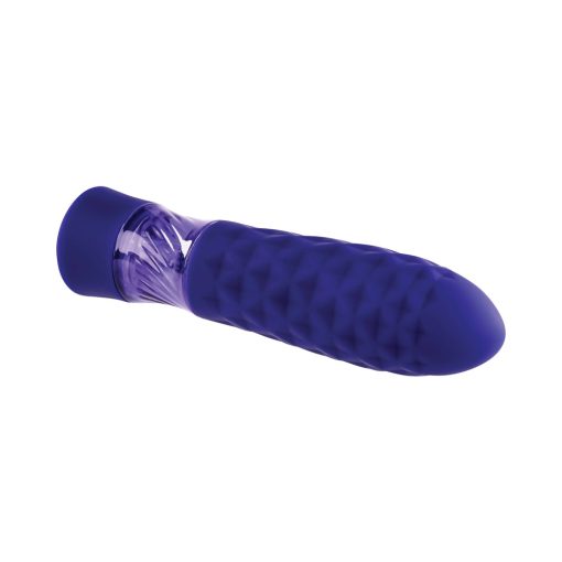 Evolved Raver Light-Up Rechargeable Silicone Bullet Vibrator Purple - Image 5