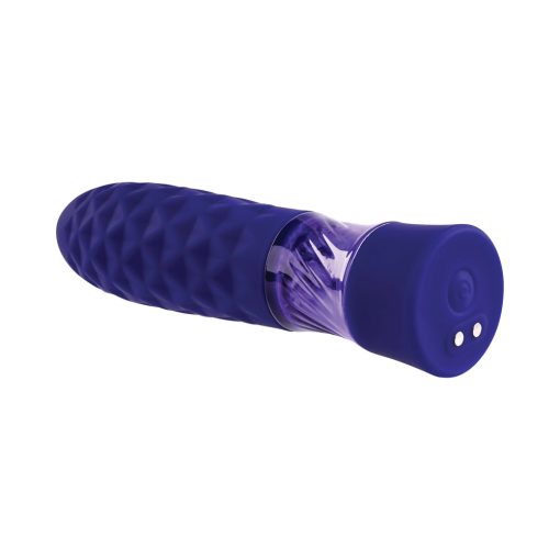 Evolved Raver Light-Up Rechargeable Silicone Bullet Vibrator Purple - Image 6