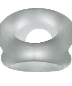Oxballs Tri-Squeeze Cocksling And Ballstretcher Clear Ice