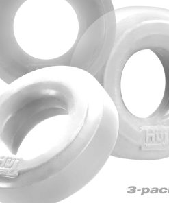 Hunkyjunk Huj3 C-Ring 3-Pack White Ice