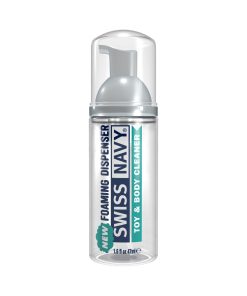 Swiss Navy Toy And Body Cleaner Foaming Dispenser 1.6 Oz.