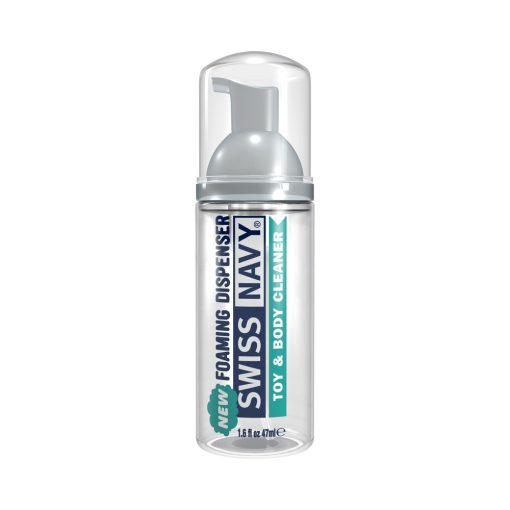 Swiss Navy Toy And Body Cleaner Foaming Dispenser 1.6 Oz.