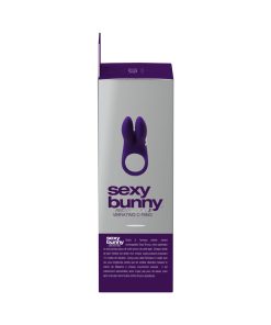 Vedo Sexy Bunny Rechargeable Vibrating C-Ring Deep Purple