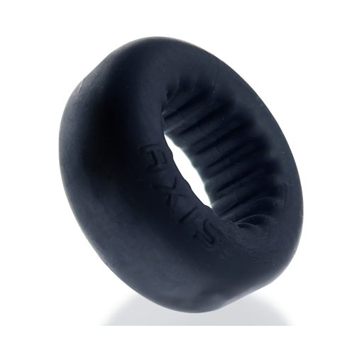 Oxballs Axis Rib Griphold Cockring Black Ice - Image 3