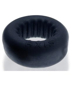 Oxballs Axis Rib Griphold Cockring Black Ice