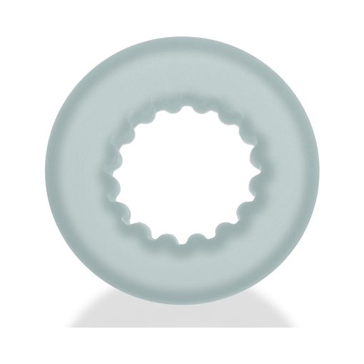 Oxballs Axis Rib Griphold Cockring Clear Ice - Image 2