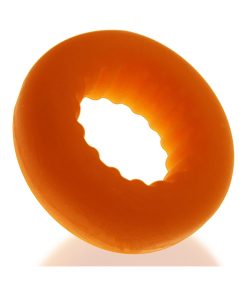 Oxballs Axis Rib Griphold Cockring Orange Ice