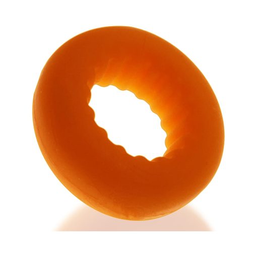 Oxballs Axis Rib Griphold Cockring Orange Ice - Image 3