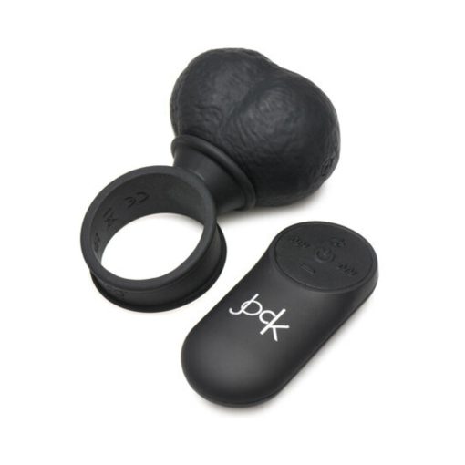 Jock 28X Vibrating Silicone Balls With Remote Control Xl Black - Image 4