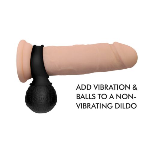 Jock 28X Vibrating Silicone Balls With Remote Control Xl Black - Image 11