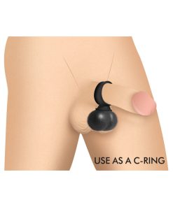 Jock 28X Vibrating Silicone Balls With Remote Control Xl Black