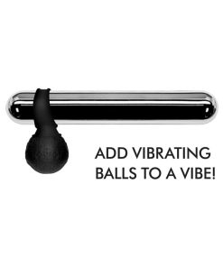 Jock 28X Vibrating Silicone Balls With Remote Control Xl Black