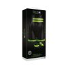 Ouch! Glow In The Dark 5-Piece Bonded Leather Thigh & Handcuffs With Belt Restraint Neon Green L/Xl