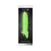 Ouch! Glow In The Dark Swirl Stretchy 6.2 In. Penis Sleeve Neon Green