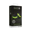 Ouch! Glow In The Dark Bonded Leather Handcuffs Neon Green