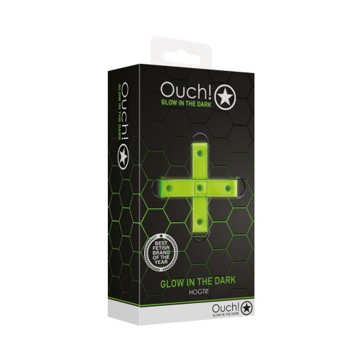 Ouch! Glow In The Dark Hogtie Neon Green