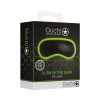 Ouch! Glow In The Dark Eye Mask Black/Neon Green