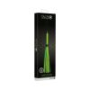 Ouch! Glow In The Dark Bonded Leather Flogger Neon Green