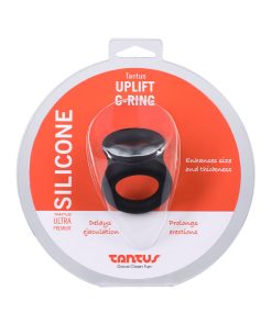 Tantus Uplift C-Ring Cock And Ball Sling Black