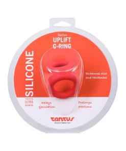 Tantus Uplift C-Ring Cock And Ball Sling Red