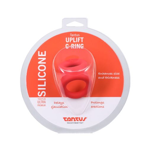 Tantus Uplift C-Ring Cock And Ball Sling Red