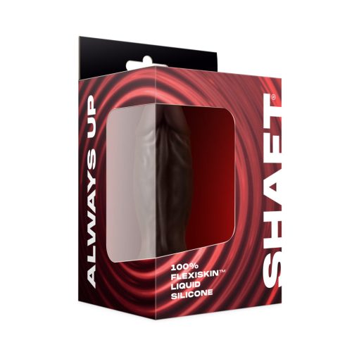Shaft Bullet Rechargeable Realistic Silicone Mini Vibrator Mahogany - Image 5