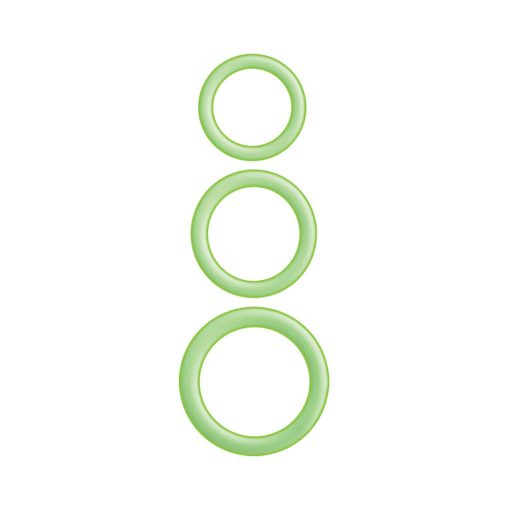 Enhancer Green Glow Rings Set Of 3 - Image 2