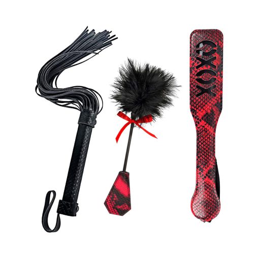 Nasstoys Lovers Kits Whip, Spank & Tickle 3-Piece Set - Image 3