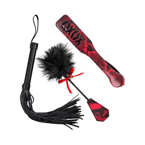 Nasstoys Lovers Kits Whip, Spank & Tickle 3-Piece Set - Image 4