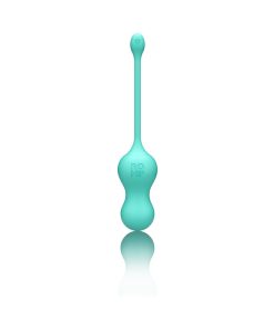 Romp Cello Rechargeable Remote-Controlled Silicone G-Spot Egg Vibrator Light Teal