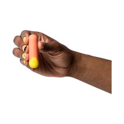 Romp Riot Rechargeable Bullet Vibrator Light Orange - Image 8
