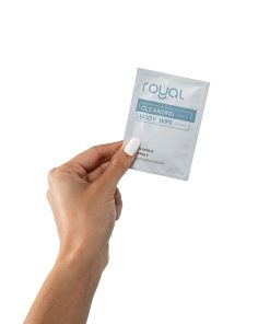 Royal Condom Intimacy Cleansing Wipes Box 30 Count