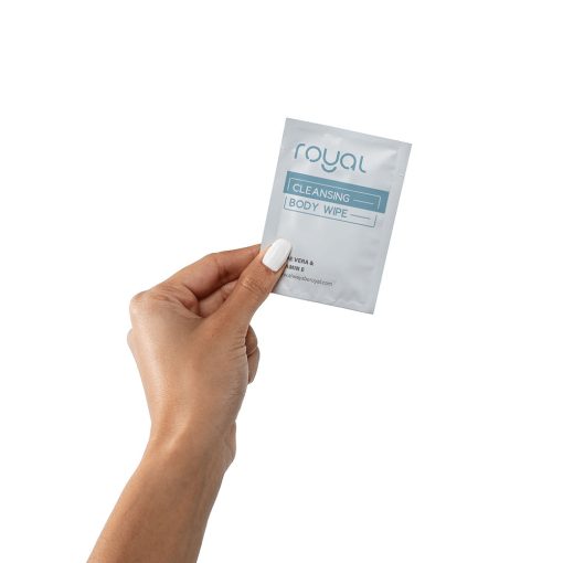 Royal Condom Intimacy Cleansing Wipes Box 30 Count - Image 3
