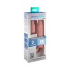 Fantasy X-Tensions Elite 6 In. Silicone Extension With Strap & 2 In. Extender Beige
