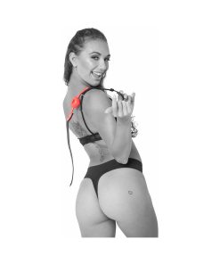 Sportsheets Sex & Mischief Amor Breathable Heart-Shaped Silicone Ball Gag Red