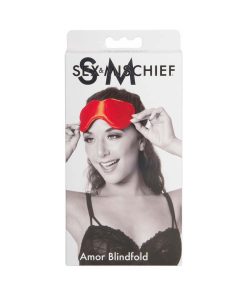 Sportsheets Sex & Mischief Amor Blindfold Red
